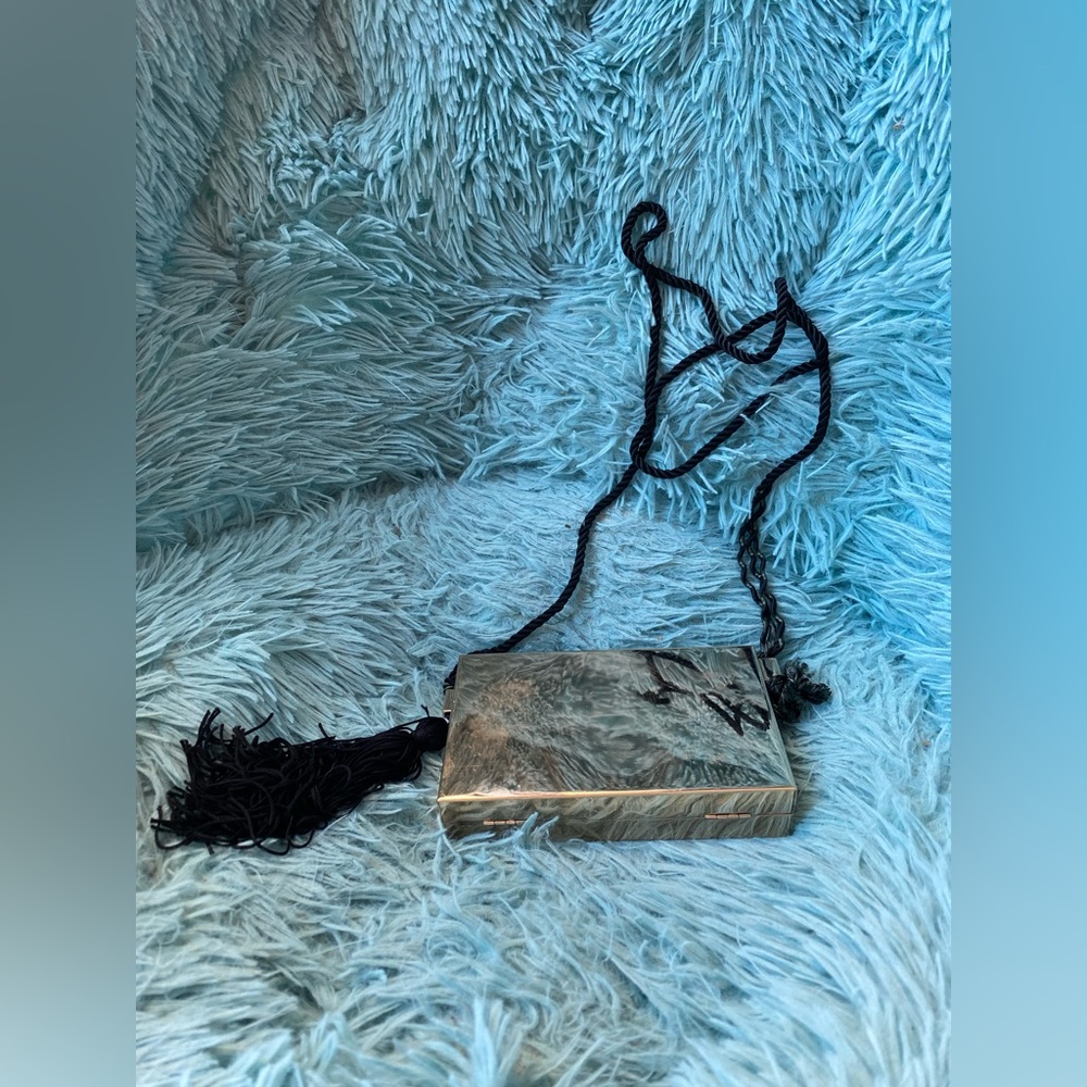 Bam Forever Gold Clutch Bag